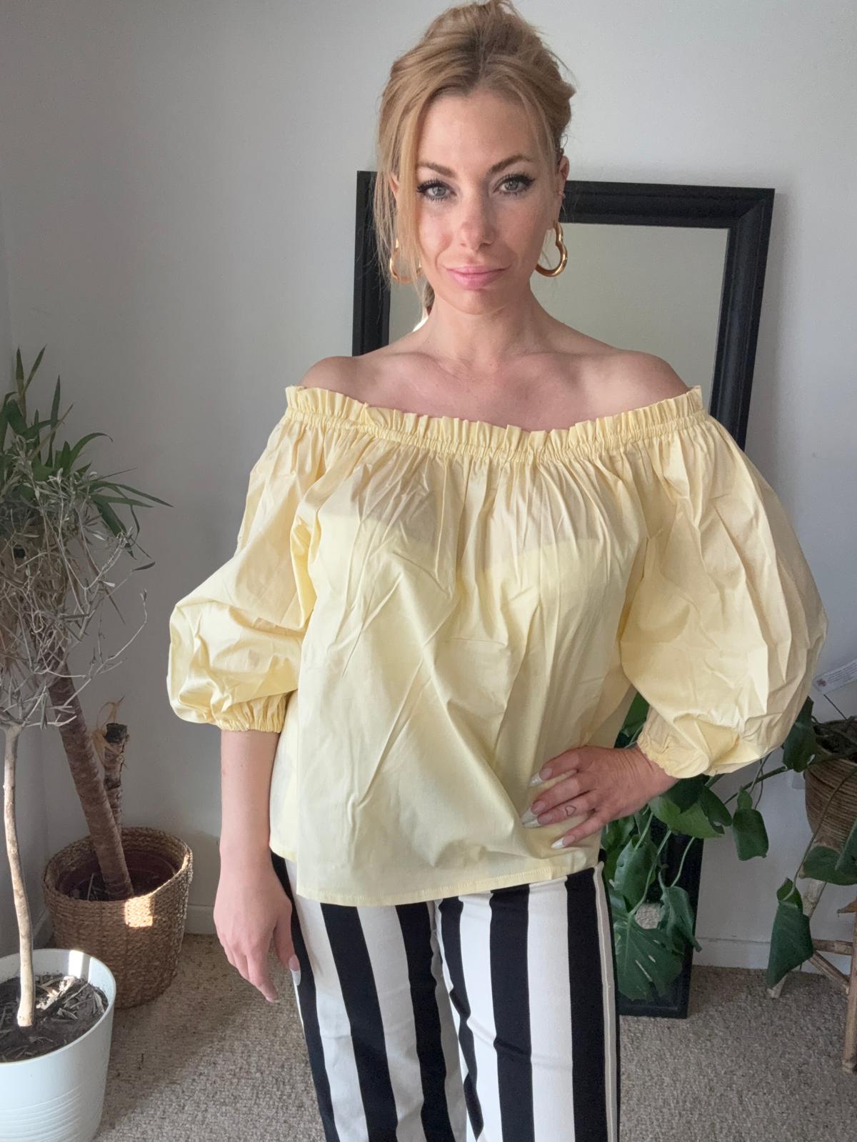 Off-shoulder top