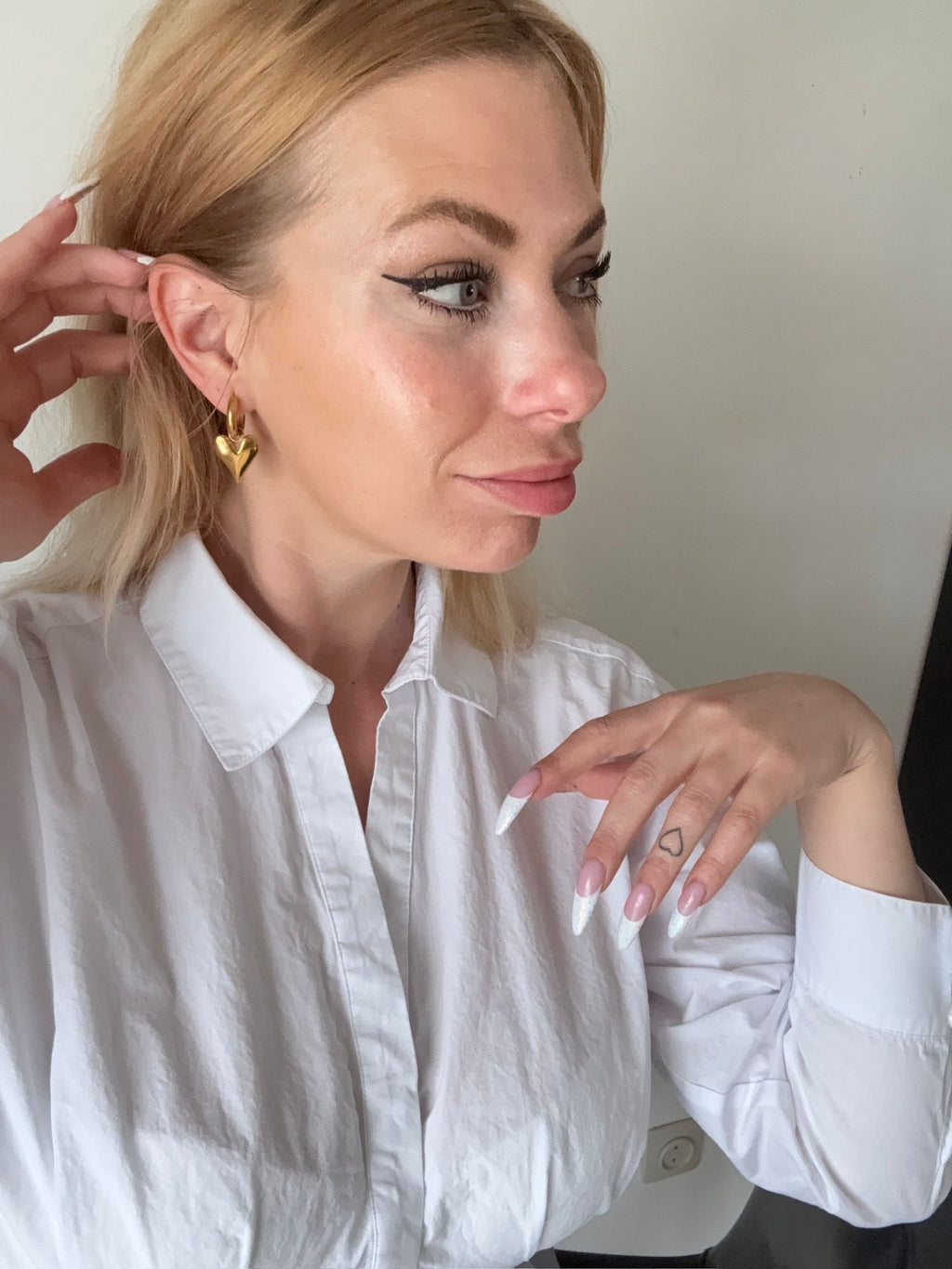 Big Heart Earrings