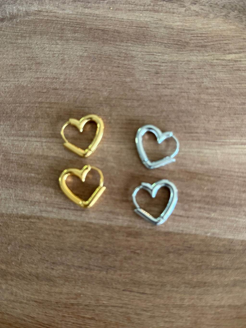 Mini Heart Hoops