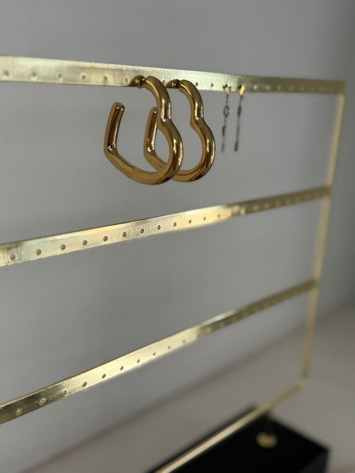 Big Heart Hoops Gold