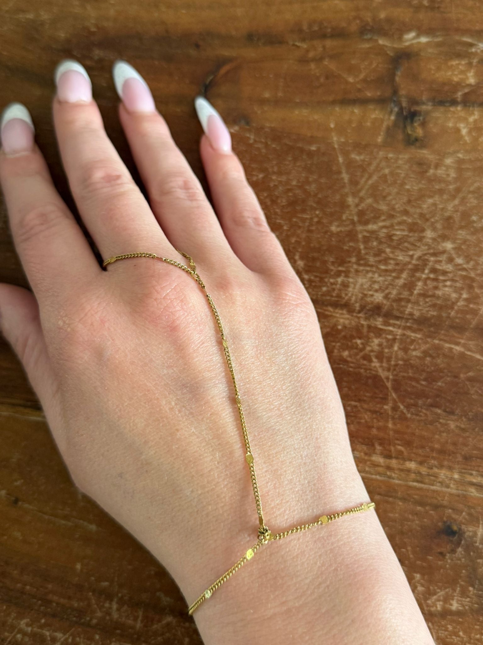 Golden Hand Chain