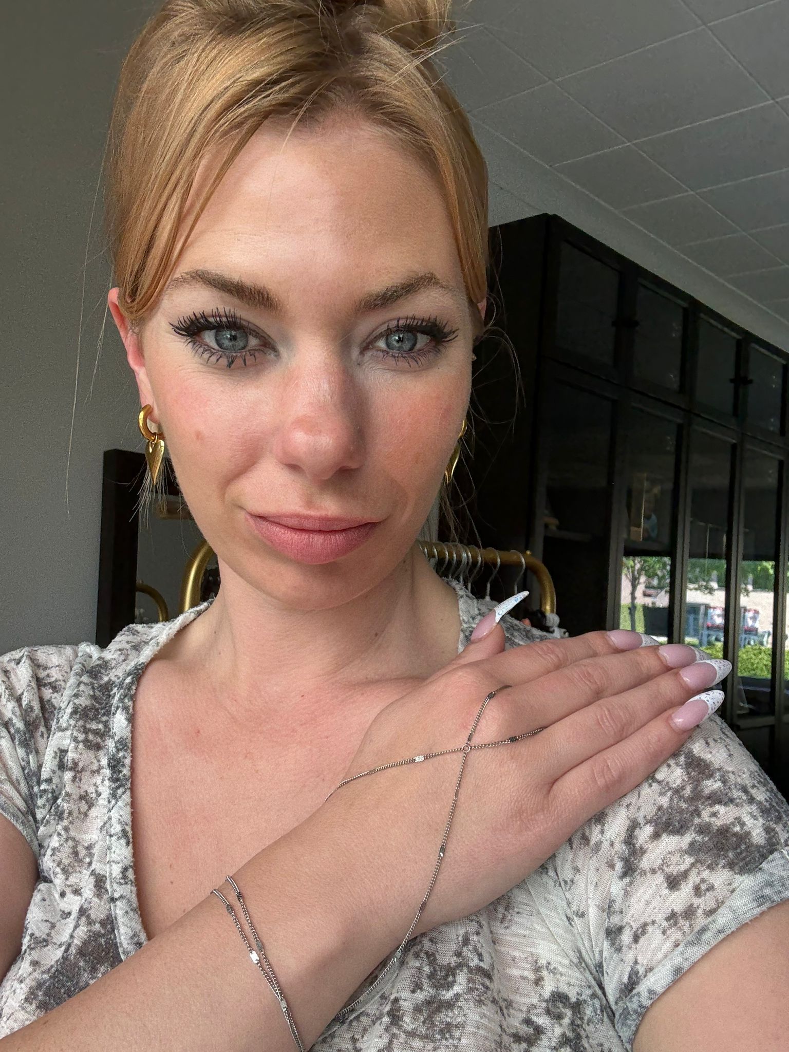 Silver Hand Chain