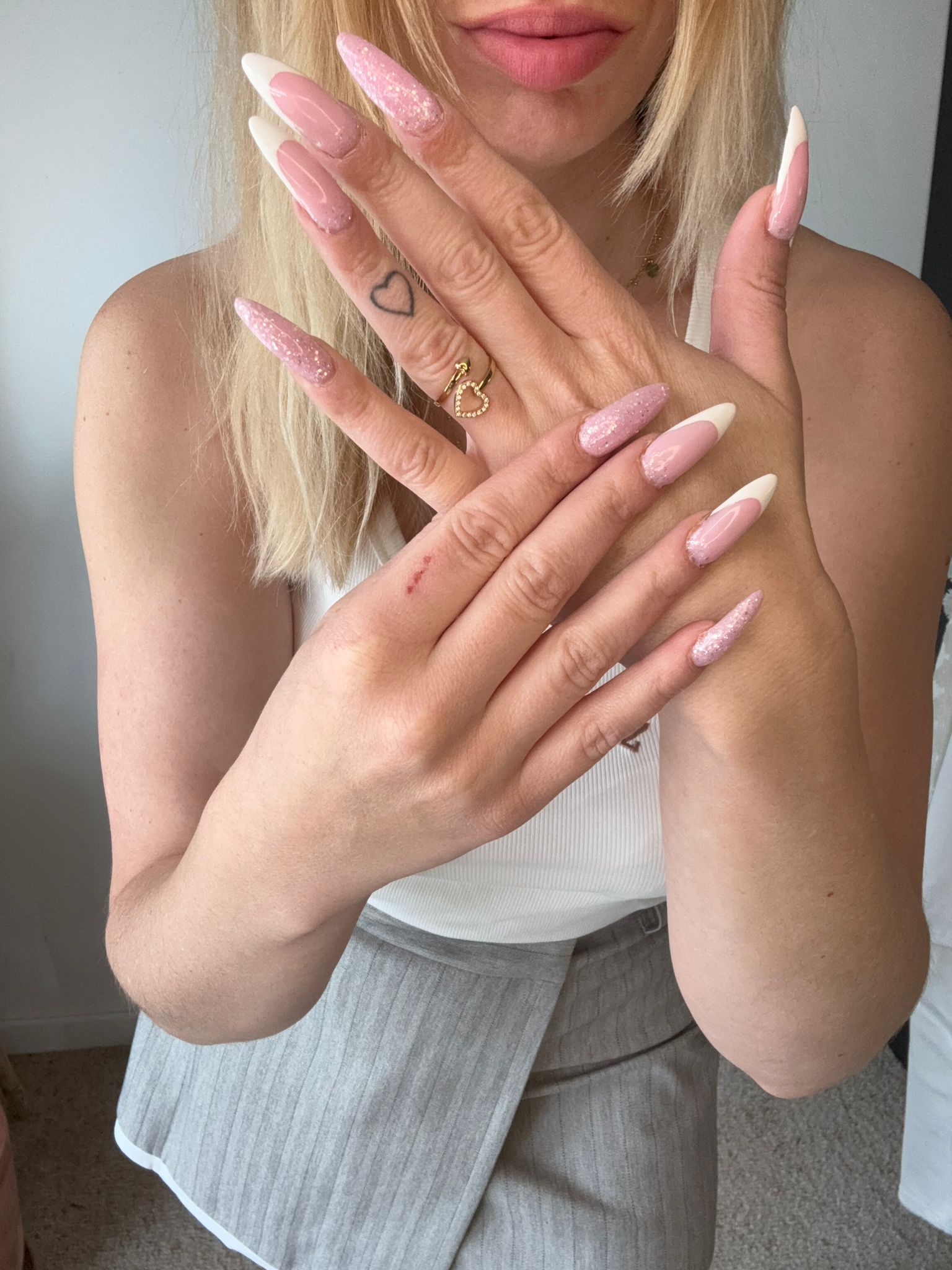 Verstelbare Hartjes Ring