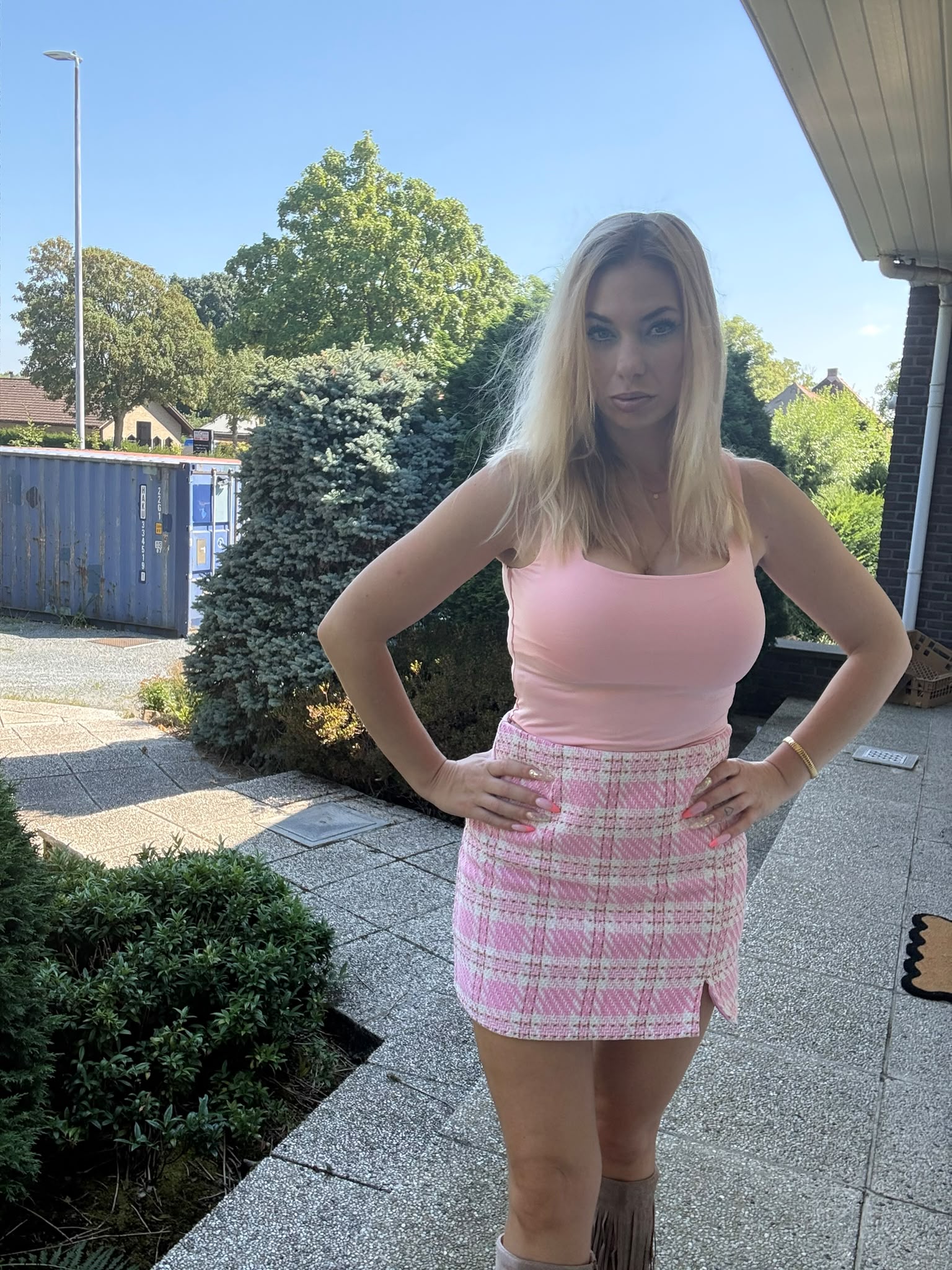 Roze Body - buiten look 3