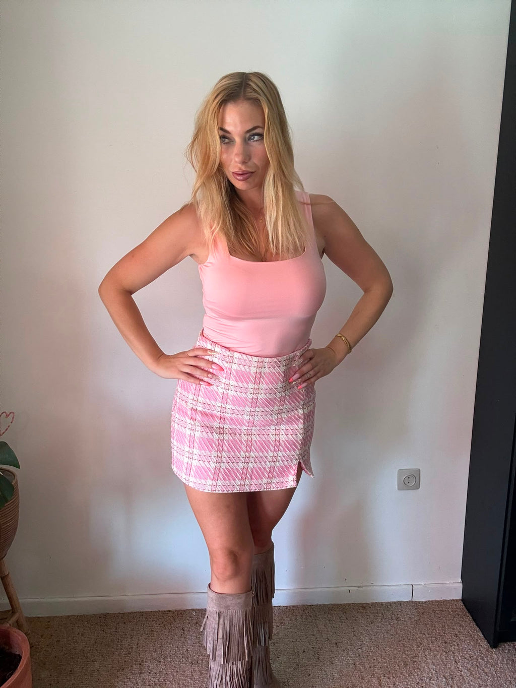 Roze Body - voorkant