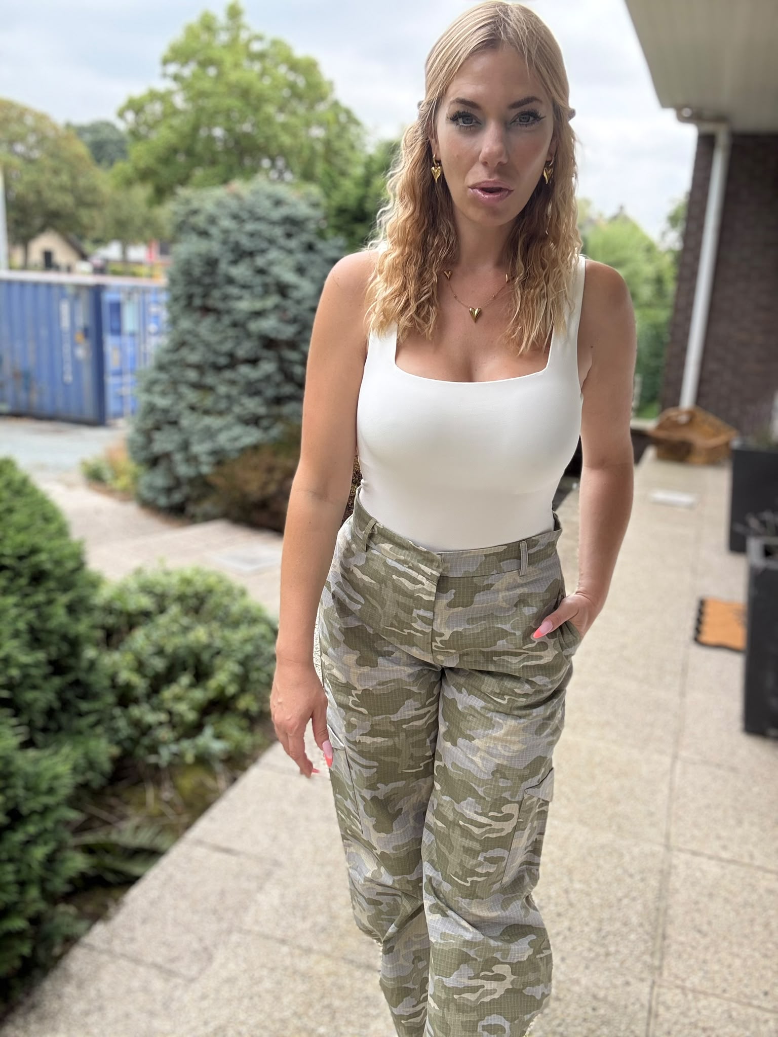 Camo Cargo Broek