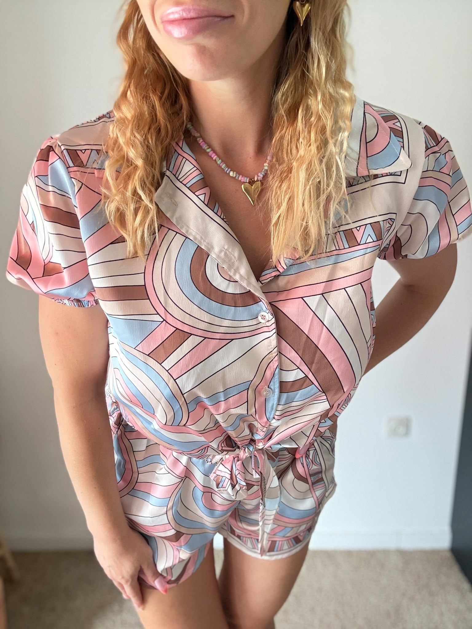 Amalfi Blouse Set