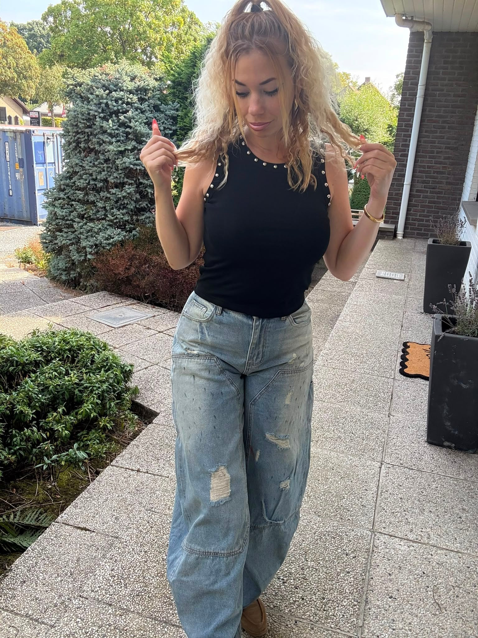 Balloon Jeans Light Wash