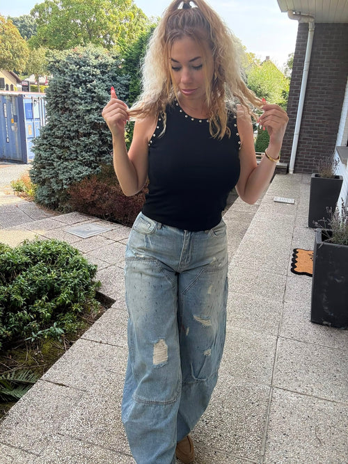 Balloon Jeans Light Wash