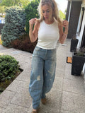 Balloon Jeans Light Wash