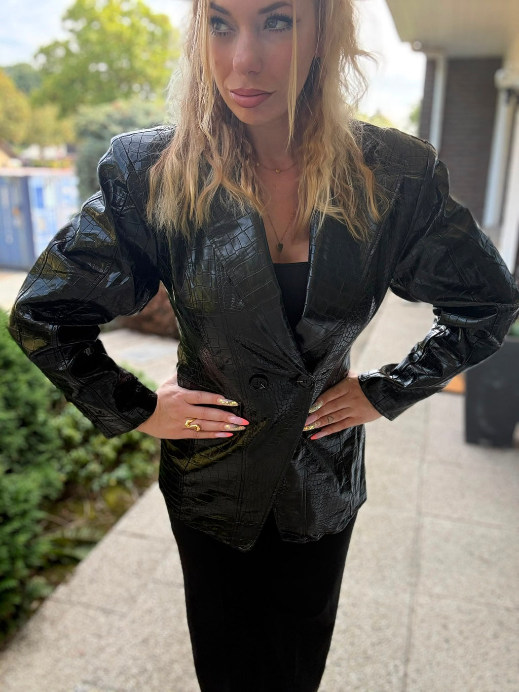 Romy Jacket Black - look 1