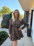 Luca Dress Brown