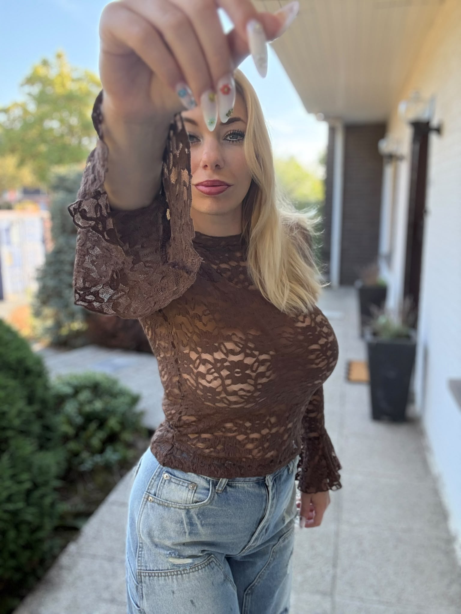 Kelly Top Brown