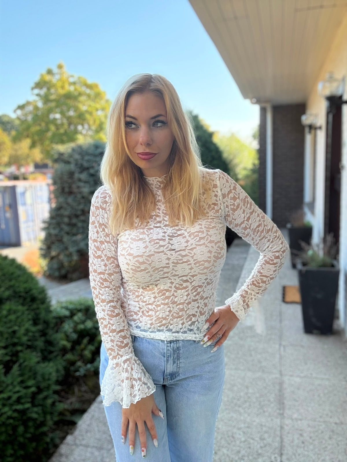 Kelly Top White