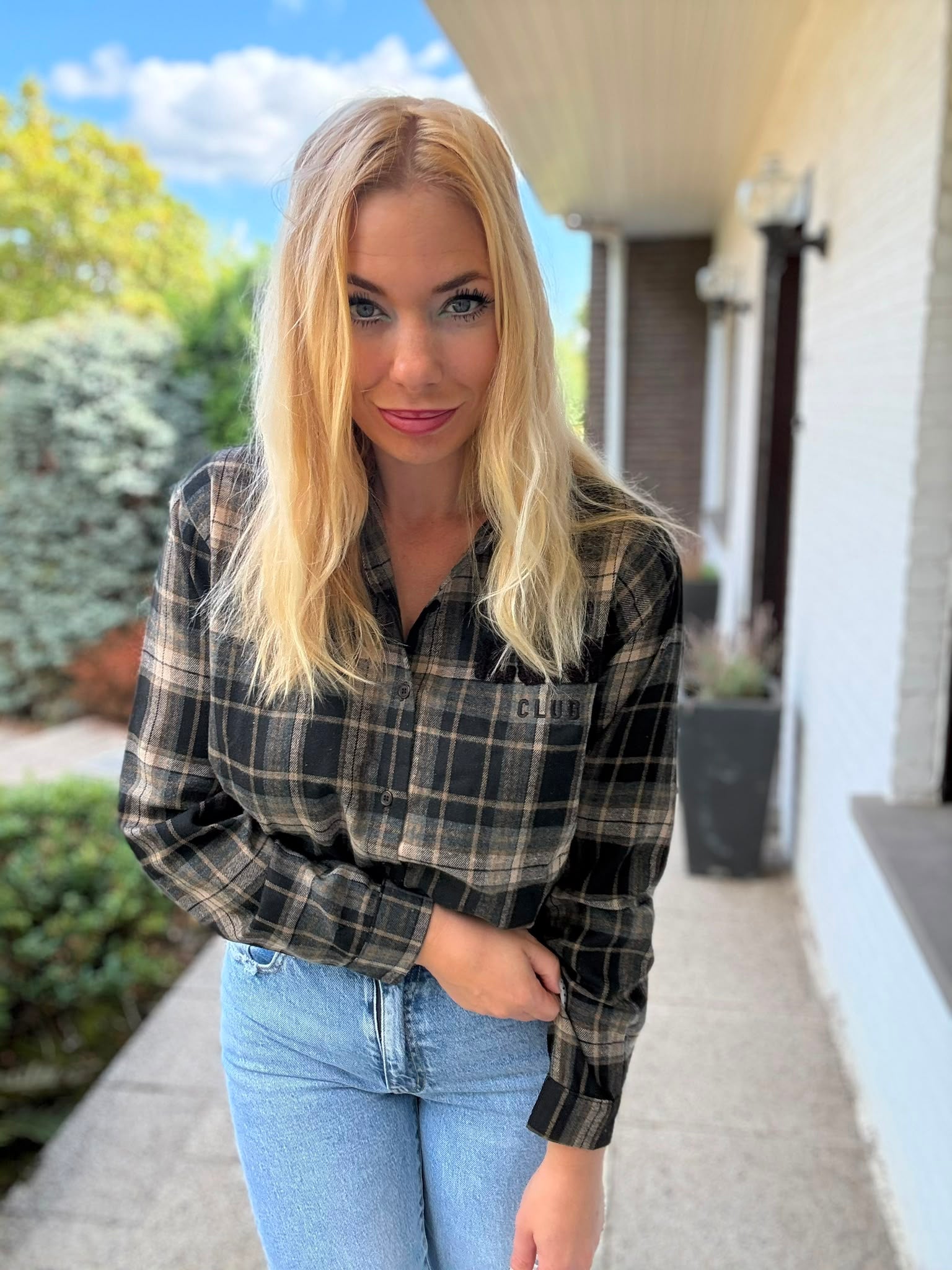Iconic Blouse Black - vooraanzicht