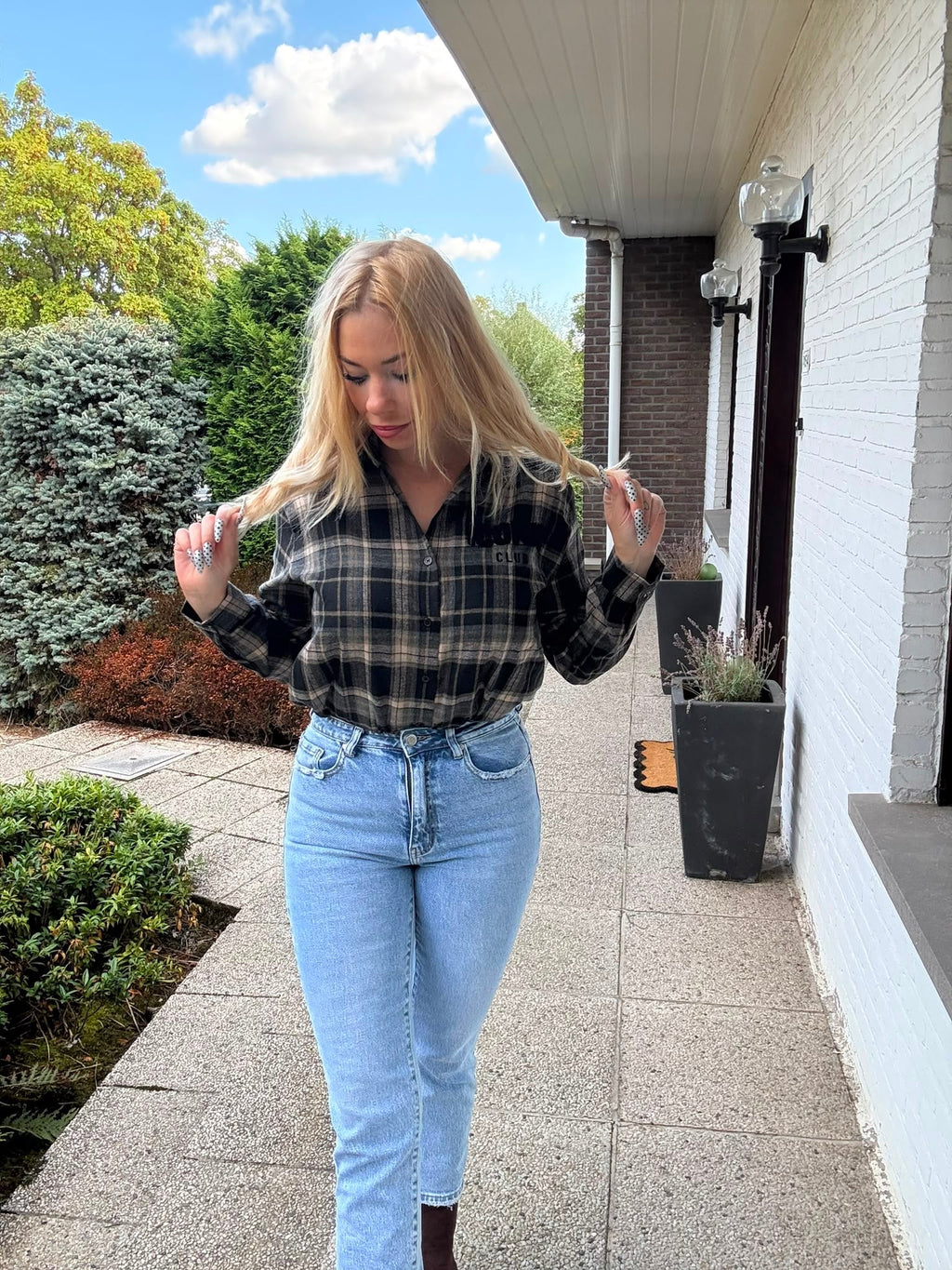 Iconic Blouse Black - look