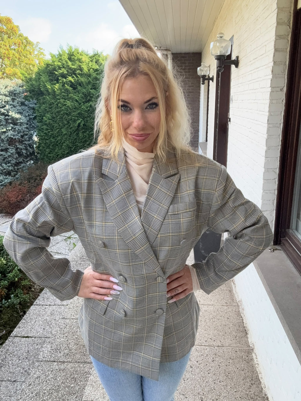 Ciska Blazer Grey
