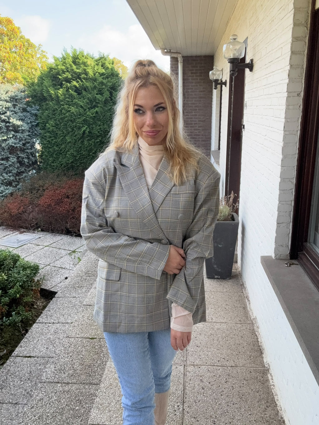 Ciska Blazer Grey