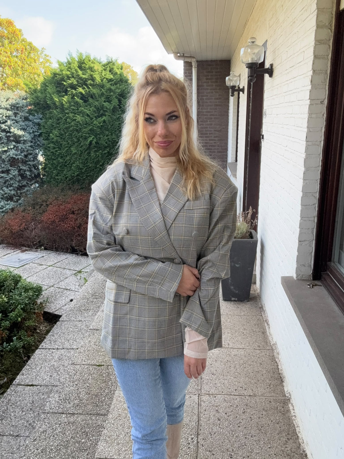 Ciska Blazer Grey