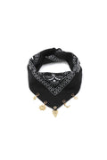 Bandana Charm Black Gold productfoto wit