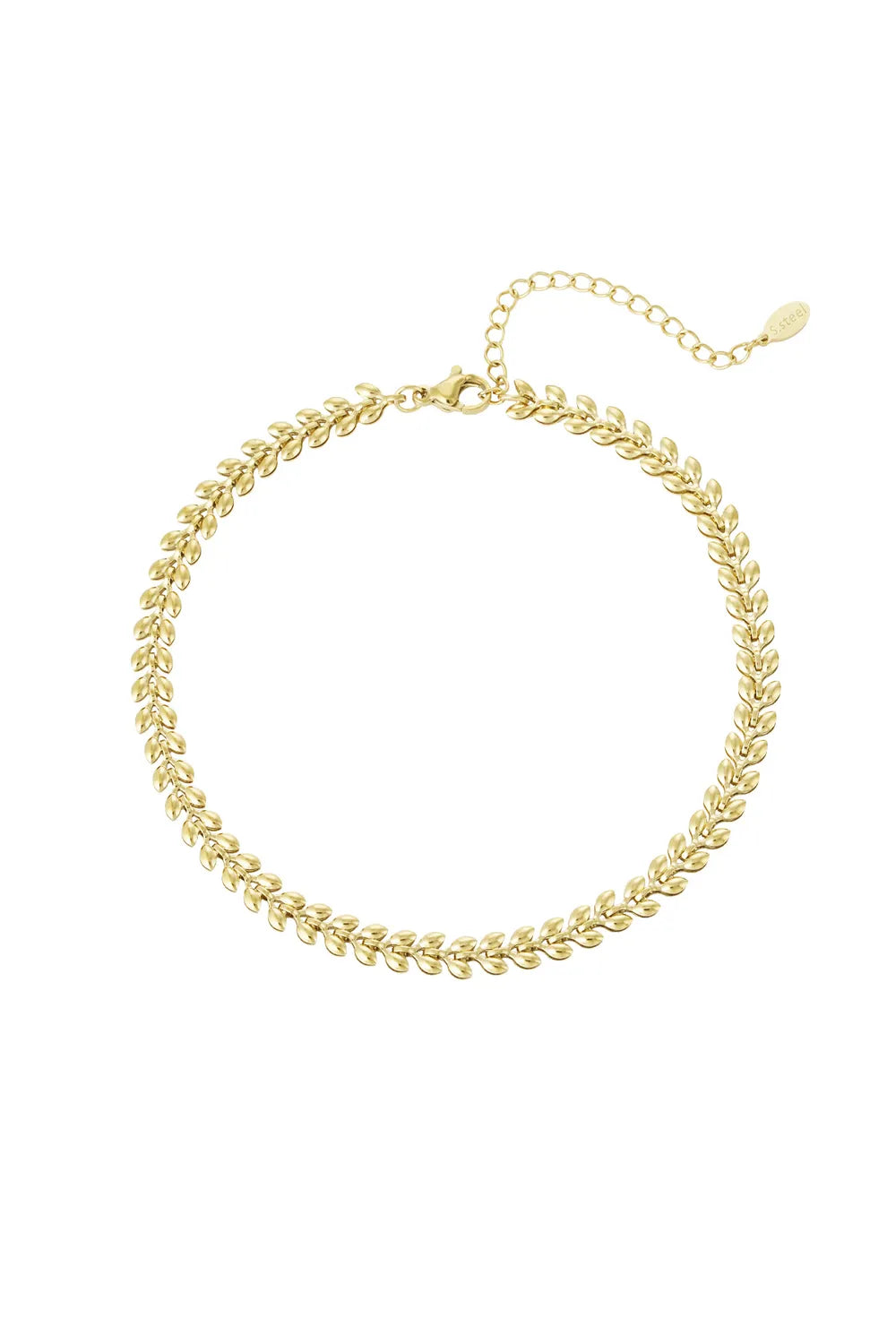 Gold Leaf Anklet