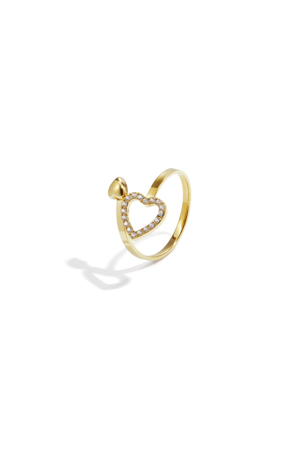 Verstelbare Hartjes Ring