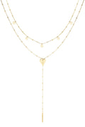 Gold Layered Heart Necklace