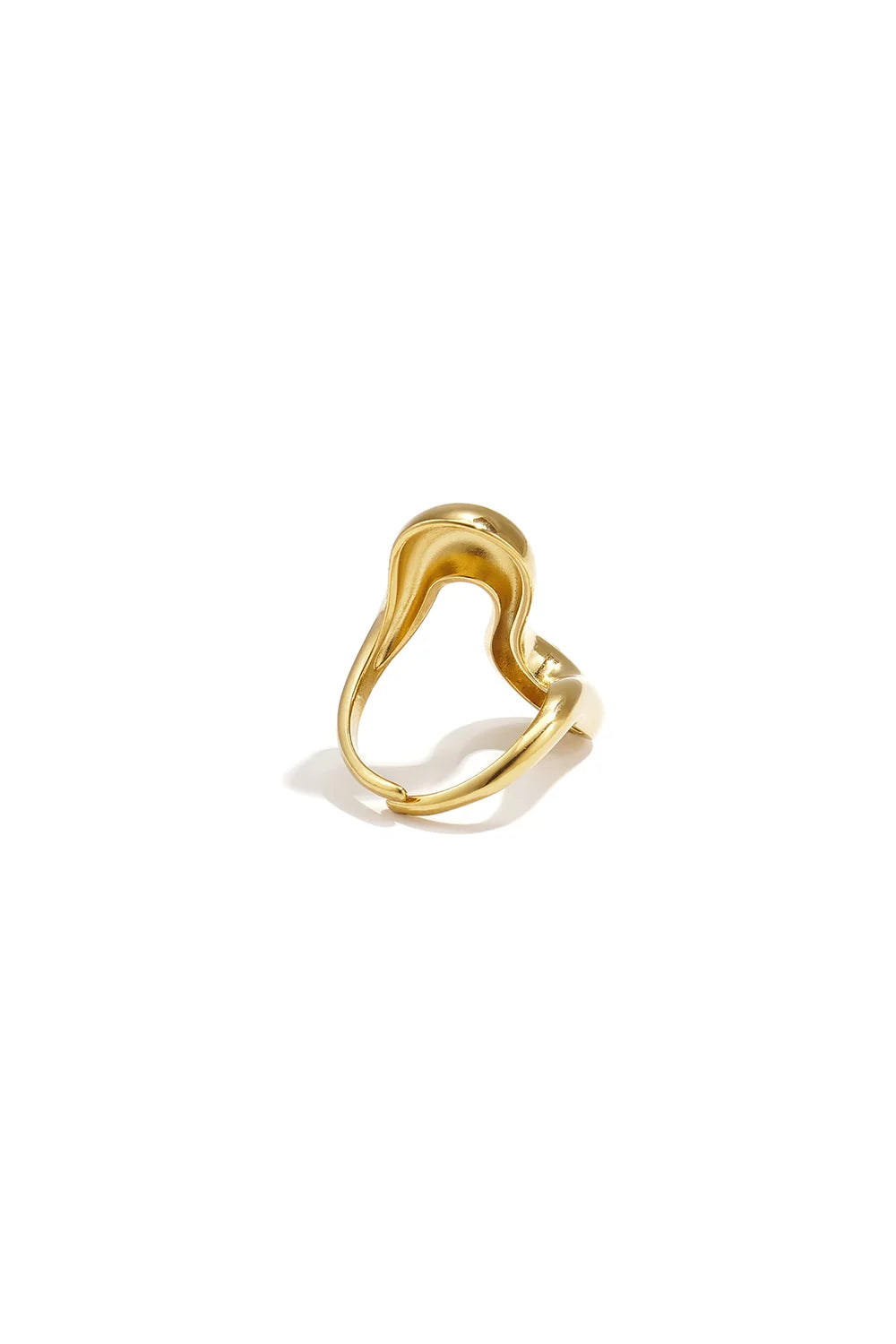 Gold Wave Ring
